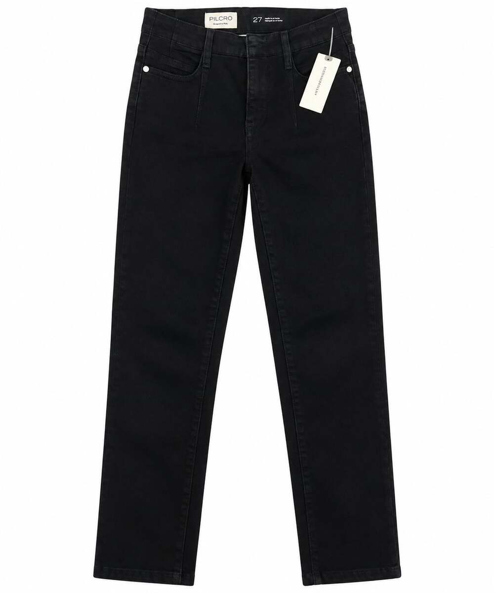 Pilcro Black Straight Leg Jeans Size 27 NWT